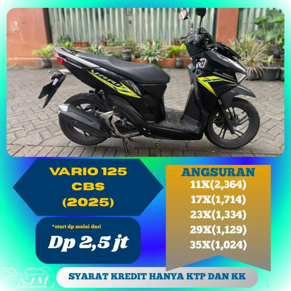 HONDA VARIO 125 CBS 2024 KONDISI MANTAPP