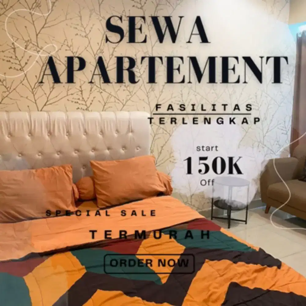 SEWA APARTEMEN HARIAN/TRANSIT URBANTOWN TANGERANG TERMURAH