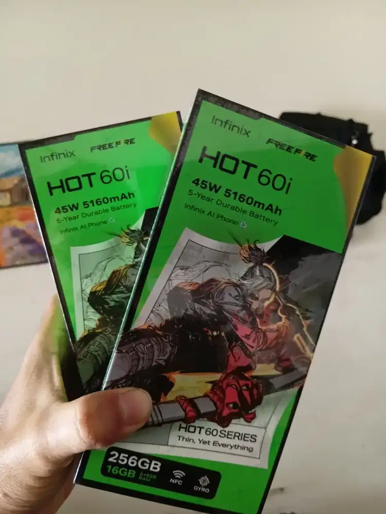 Infinix Hot 60i 8/256GB Baru Garansi Resmi