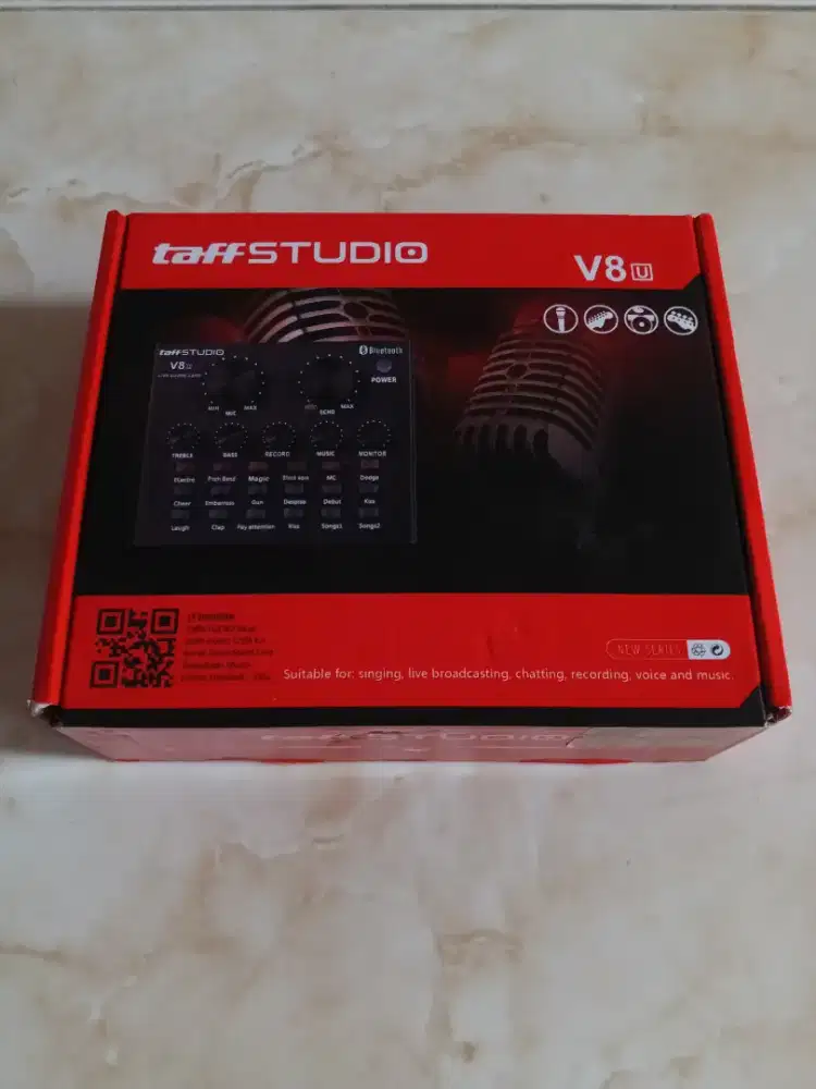 Soundcard ORIGINAL taffstudio v8u