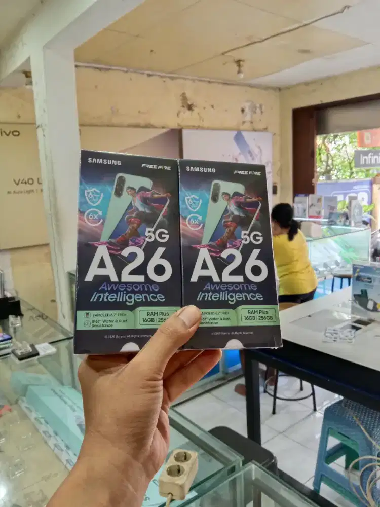 Berminat silahkan WA Samsung Galaxy A26 5G 8/256 Garansi resmi 1thn