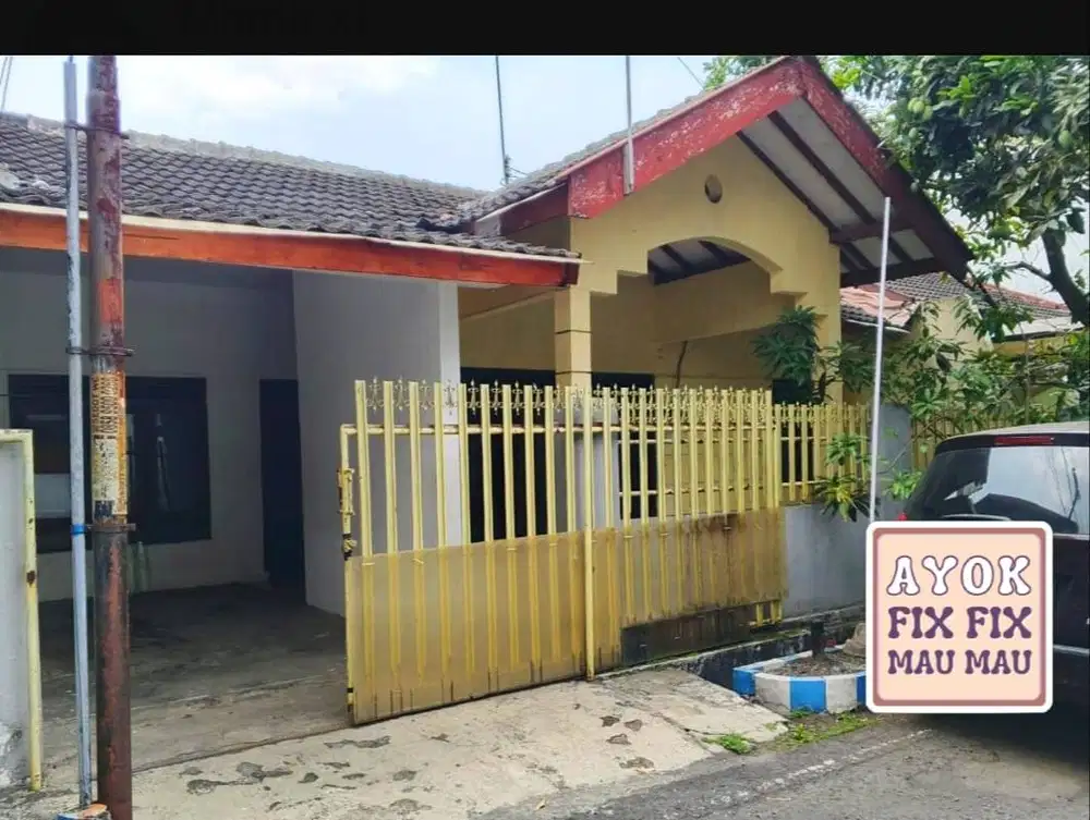 Rumah siap Huni. Bebas Banjir. Baru Renovasi Full bersih Nyaman