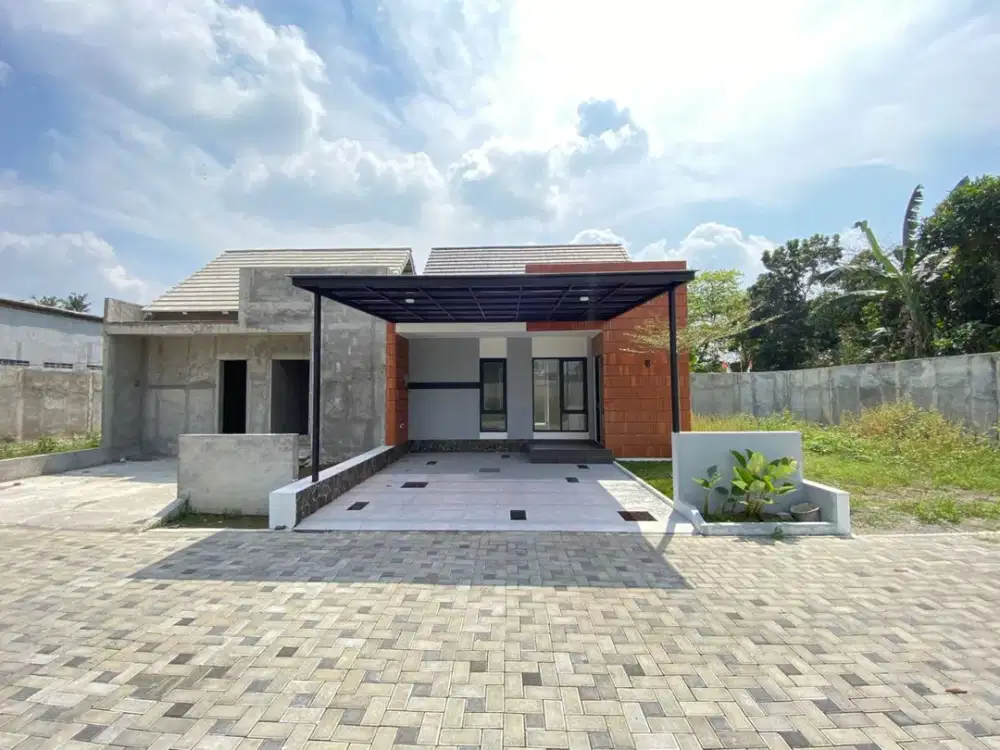 Rumah Dalam Clsuter dengan One Gate System di Jogja Utara