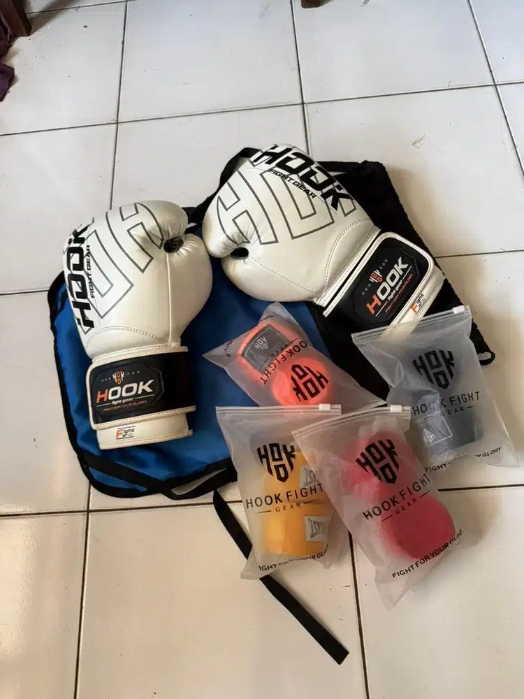 Gloves dan handwrap muaythai