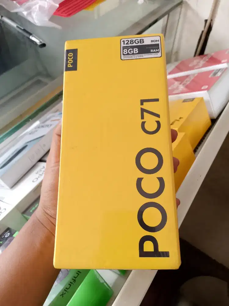 New Poco c71 4/128 gransi resmi