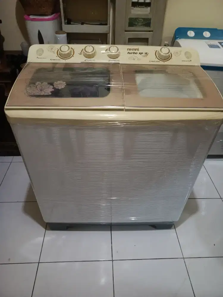Mesin cuci AKARI 11 kg siap pakai free ongkir normal