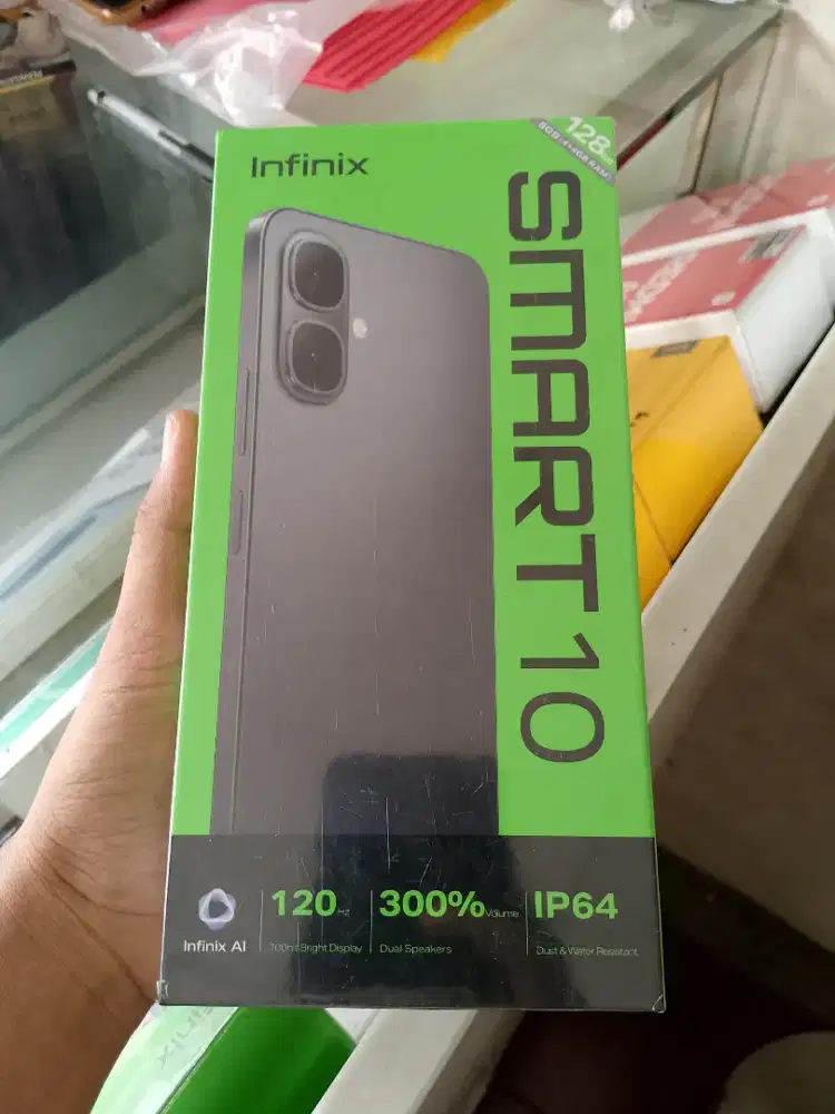 New Infinix smart 10 4/128 gransi resmi