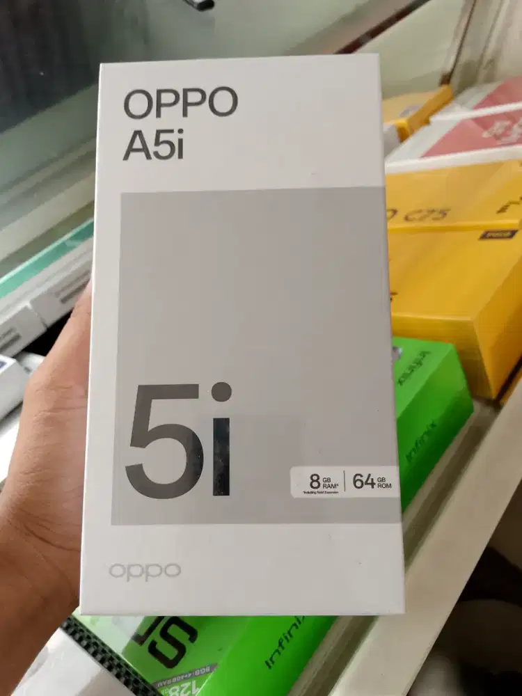 New Oppo a5i 4/64 gransi resmi