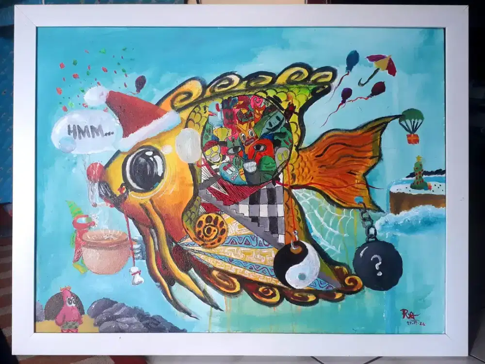 Lukisan Canvas Dekoratif