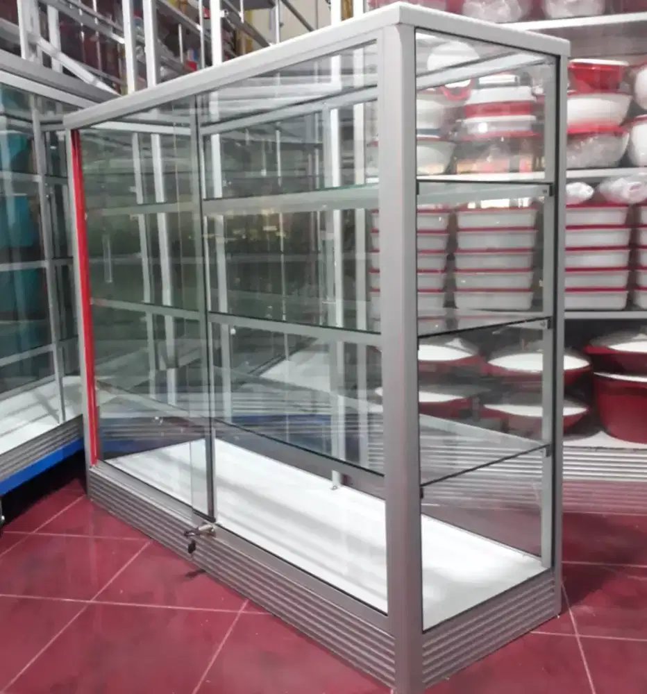 Etalase Panjang 1,2Mx1M Untuk Warung dll.