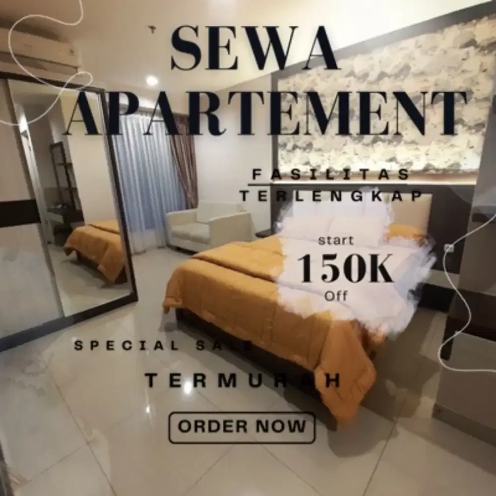 SEWA APARTEMEN TANGERANG SKY HOUSE BSD CITY HARIAN/TRANSIT TERMURAH