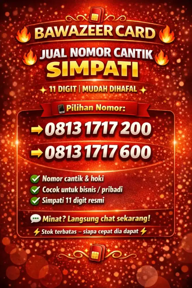 Nomor cantik simpati