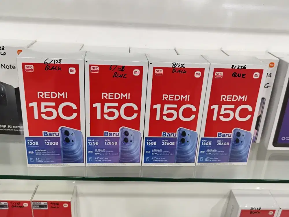 PROMO SPESIAL! Redmi 15C New,Garansi 15 Bulan,Bisa COD