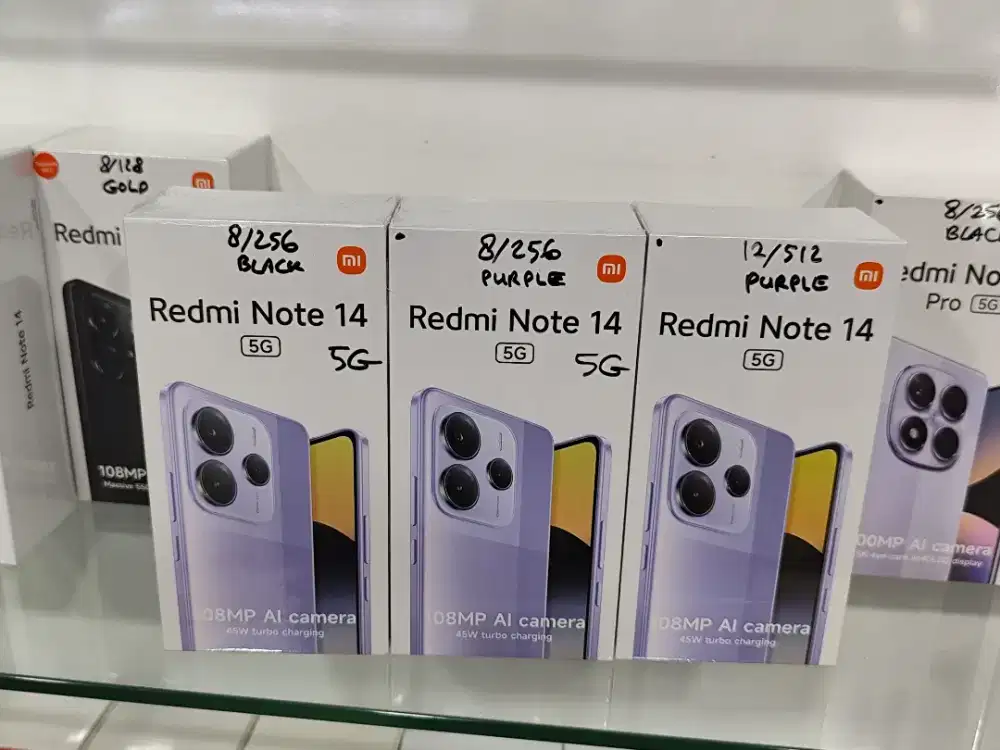 PROMO SPESIAL! Redmi Note 14 5G New,Garansi 15 Bulan,Bisa COD