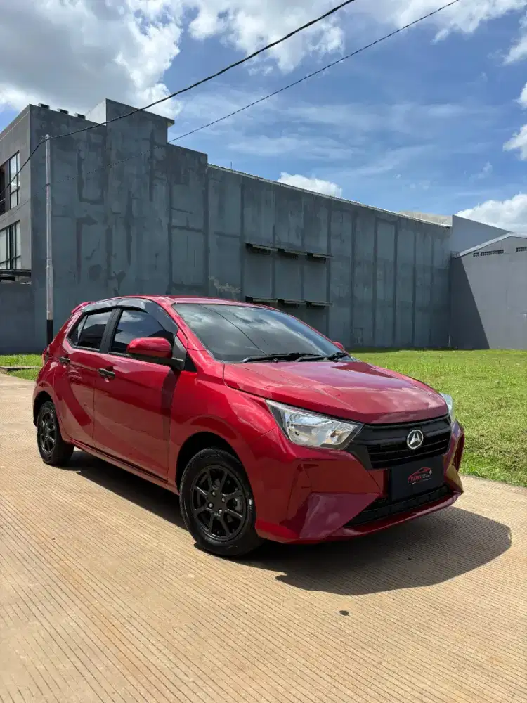 Ayla X manual murah bekas 2024 merah