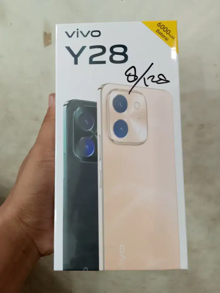 New Vivo y28 8/128 gransi resmi