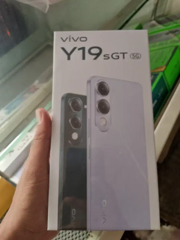 New Vivo y19s GT 5G 6/128 gransi resmi
