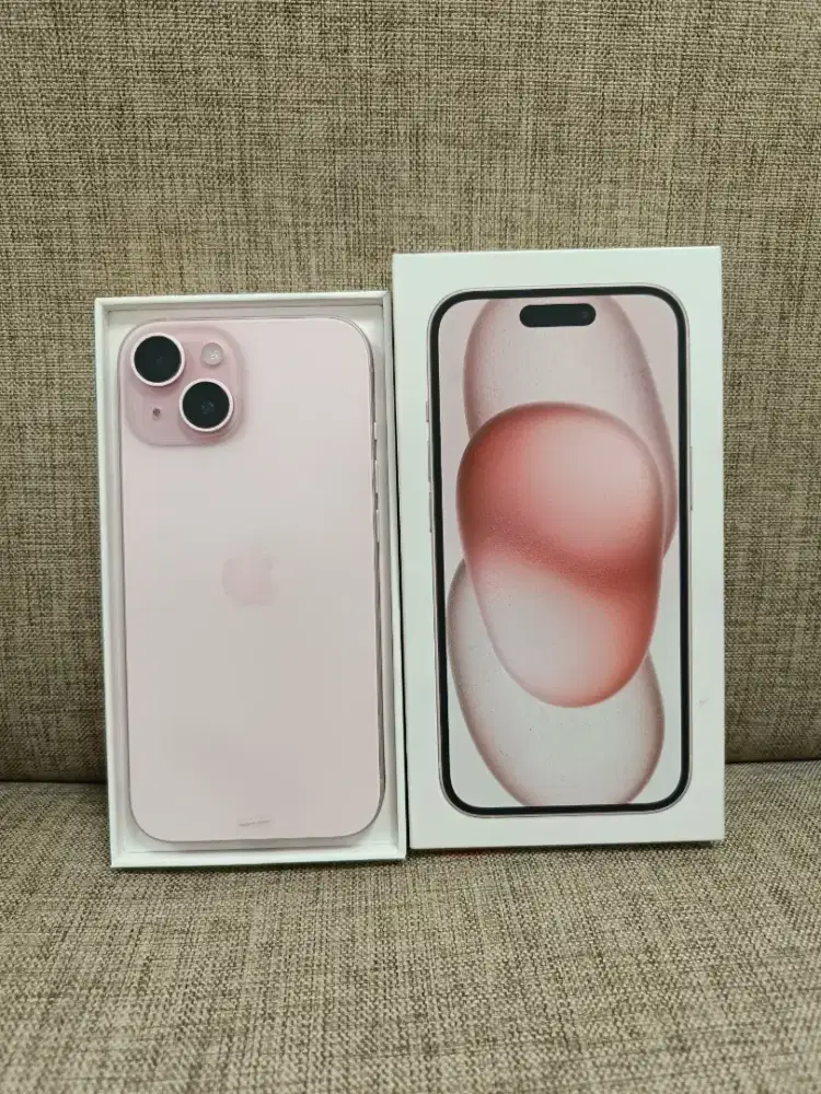Iphone 15 128gb resmi ibox pink