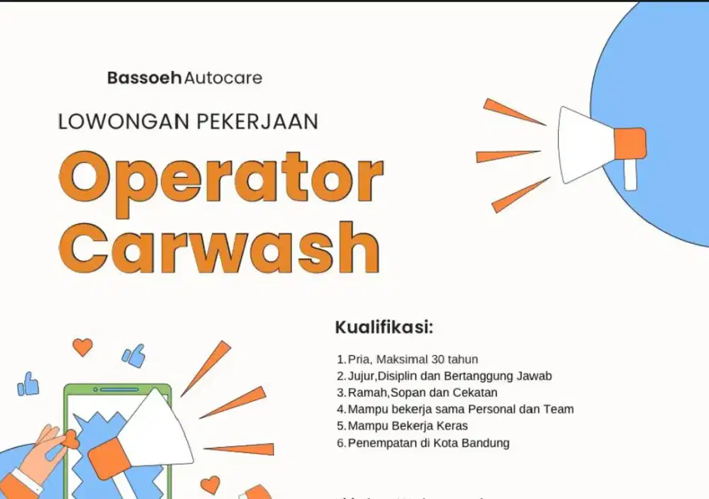 Lowongan Kerja Carwash