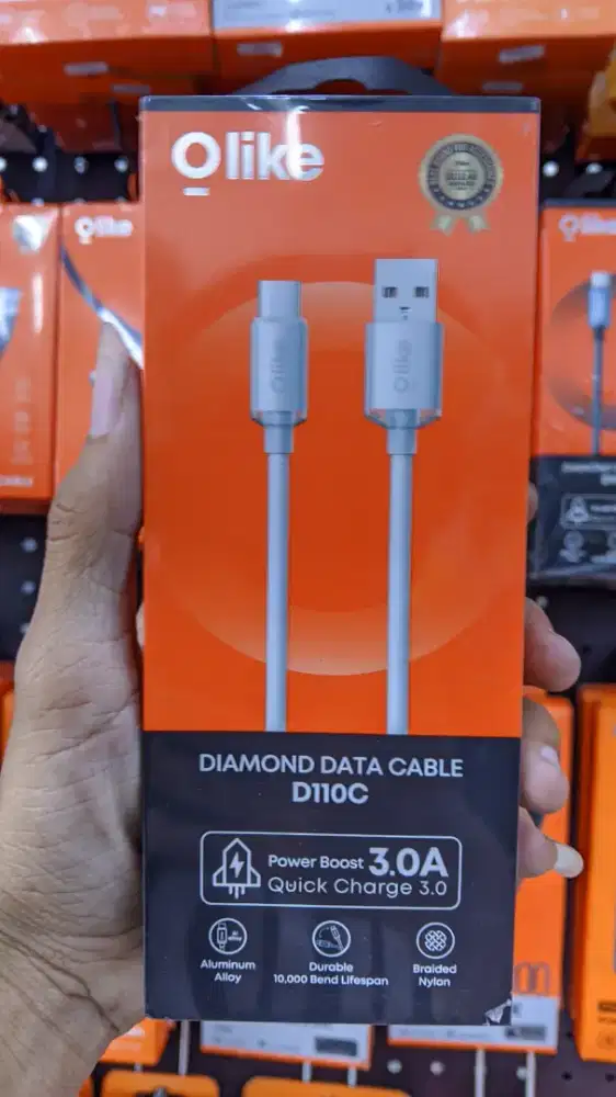 KABEL DATA TYPE-C OLIKE D110C