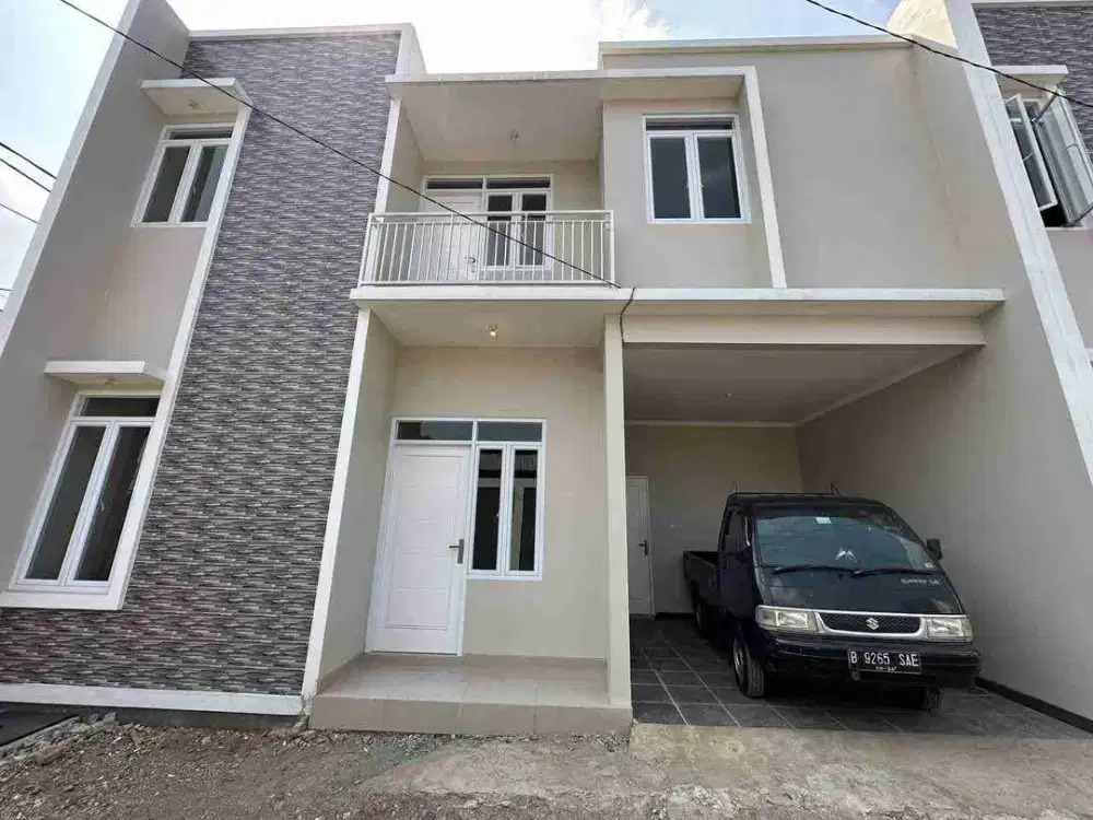 Dijual rumah 2 lantai di Batuampar dekat jl condet dan Tol Jorr