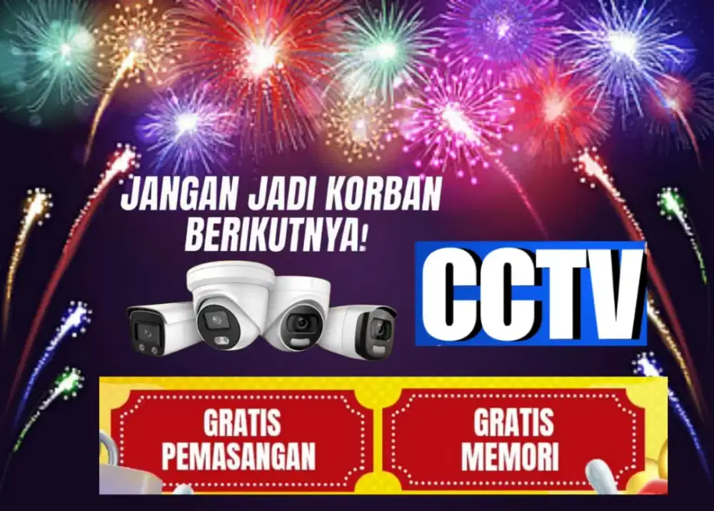 PROMO KAMERA CCTV TERMURAH ONLINE DIHP