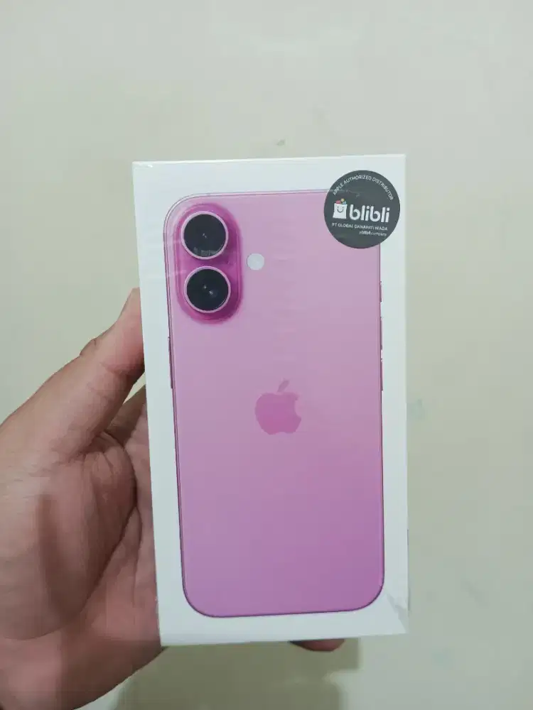 IPhone 16 128 GB garansi resmi Indonesia