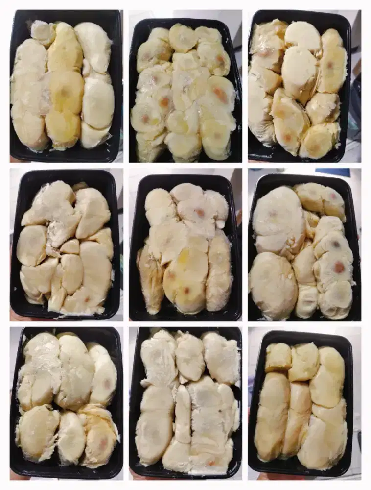 Durian kupas Medan, jual ecer dan open reseller. Rasa dijamin manisss