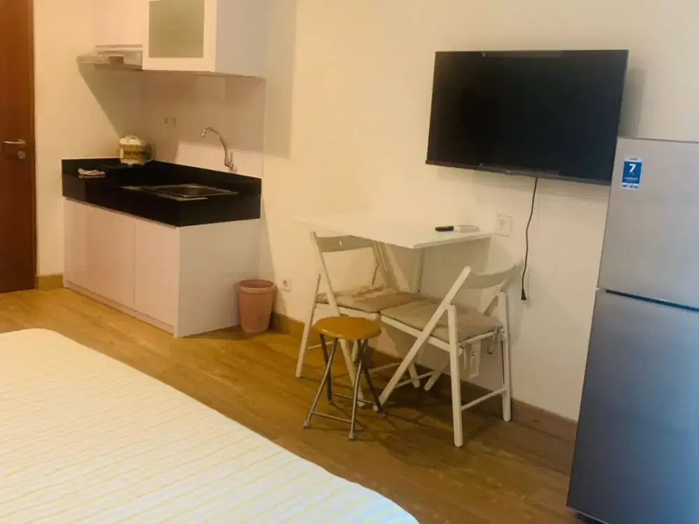 Jual Cepat Apartemen Roseville Type Studio 30sqm  Fully Furnish - Fasilitas Lengkap