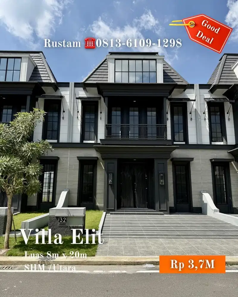 Villa baru citraland gama city medan