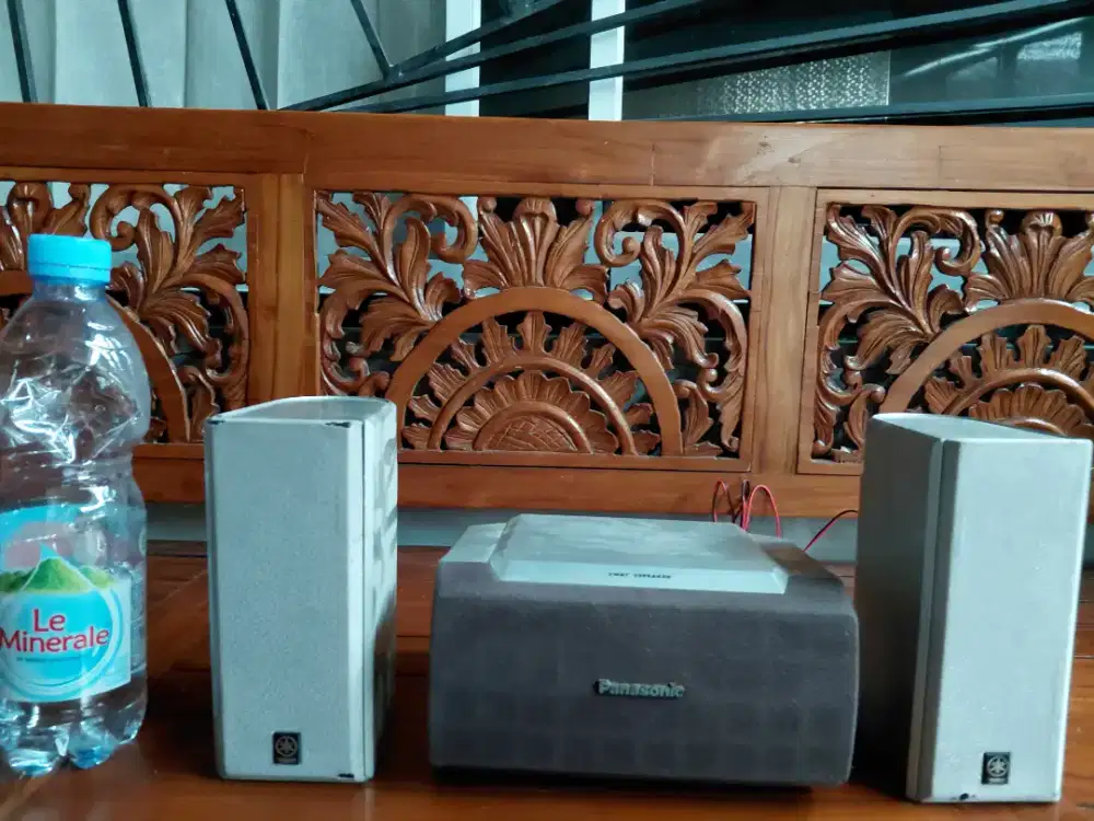 Speaker Yamaha dan Panasonic