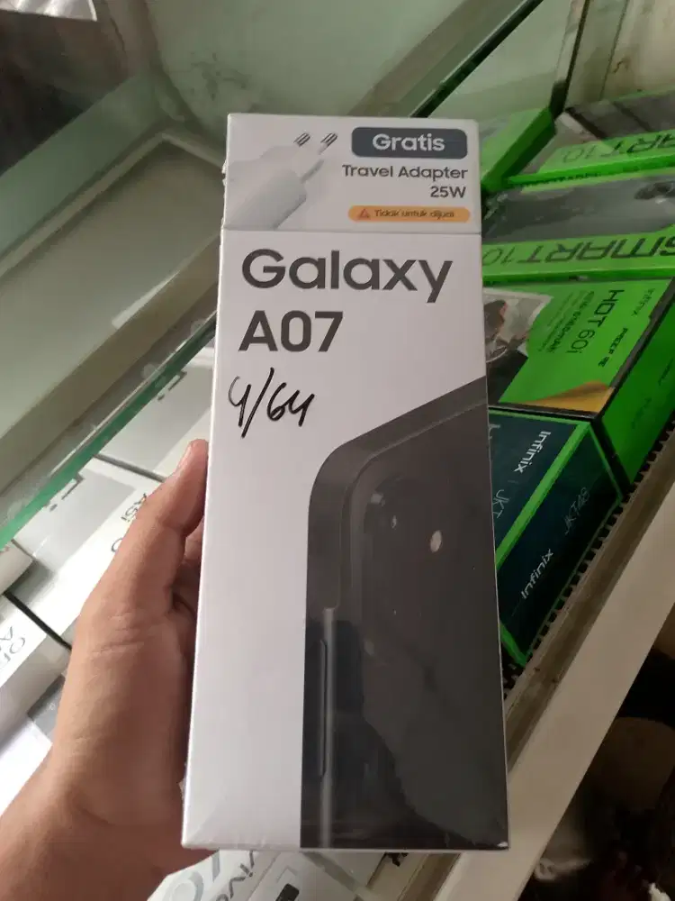 New Samsung a07 4/64 gransi resmi