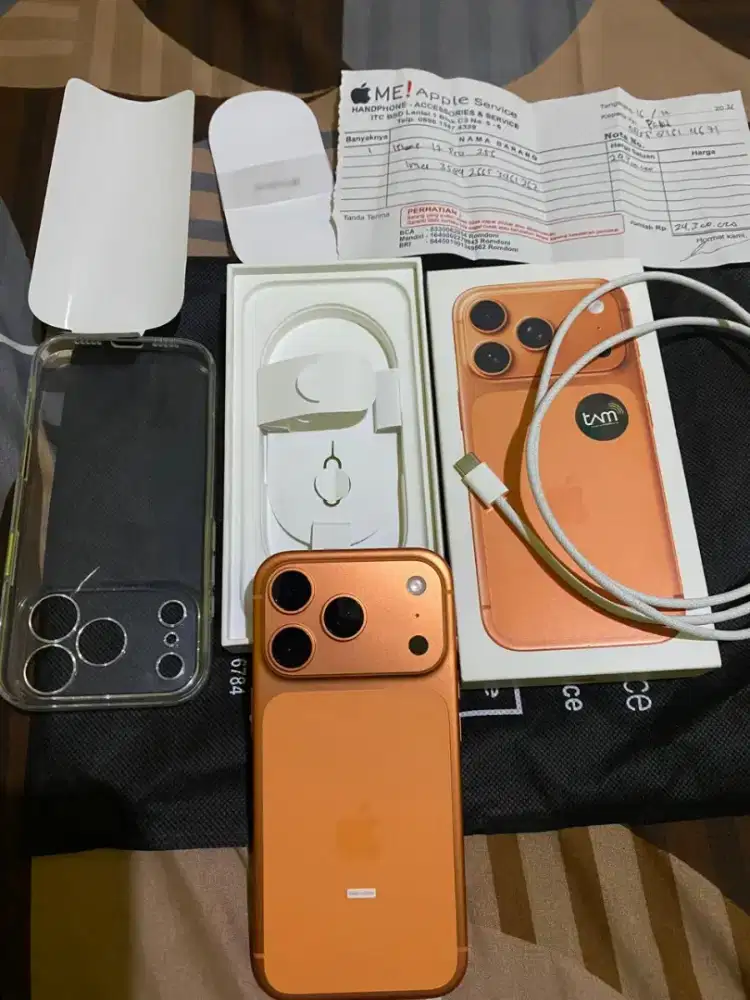 iPhone 17pro 256 like new.bru 10hari