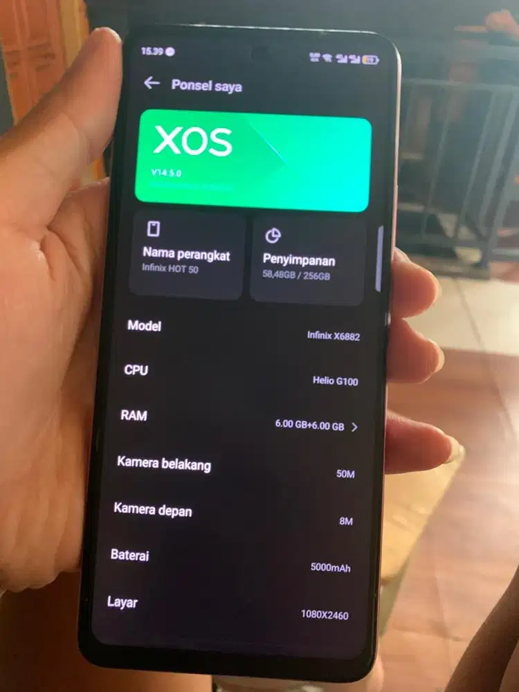 Infinix hot 50 12/256