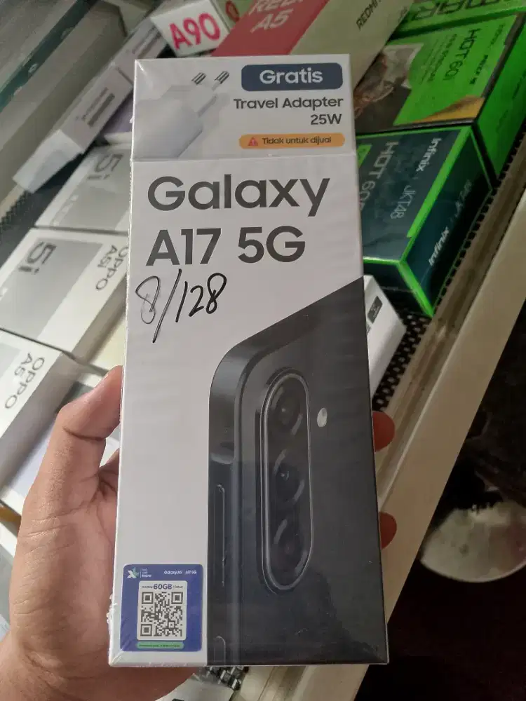 New Samsung a17 5G 8/128 gransi resmi