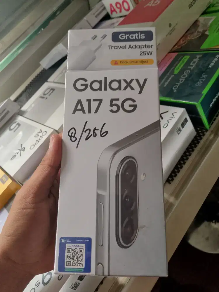New Samsung a17 5G 8/256 gransi resmi