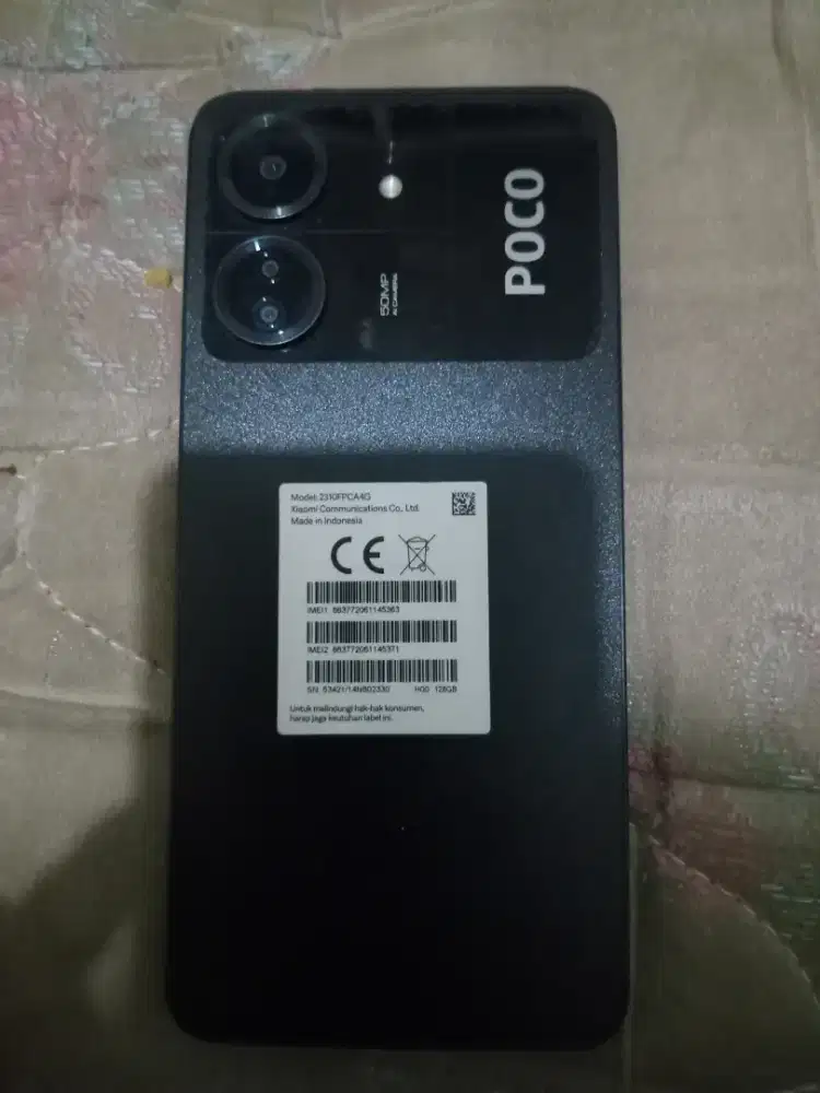 Jual hp poco C65 ram 6/128