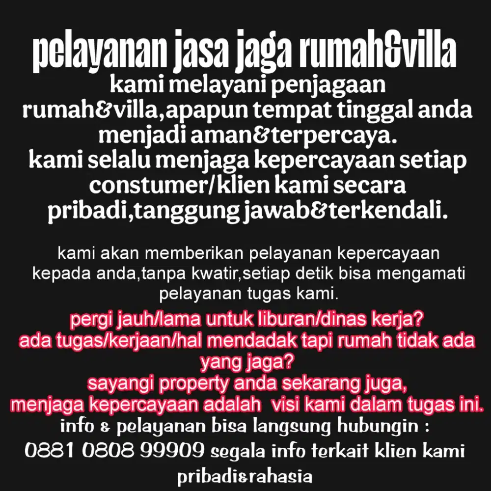 savety private house