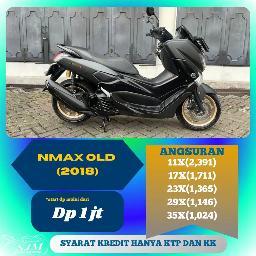 YAMAHA NMAX OLD 2018 CASH & KREDIT