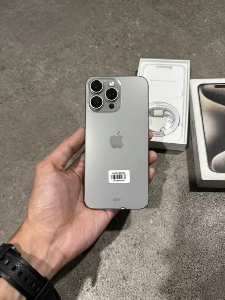 15PROMAX 512GB, NATURAL (GARANSI IBOX)