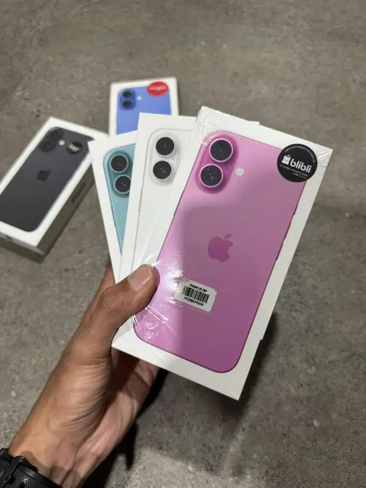 16 128GB, NEW BNIB (GARANSI IBOX)