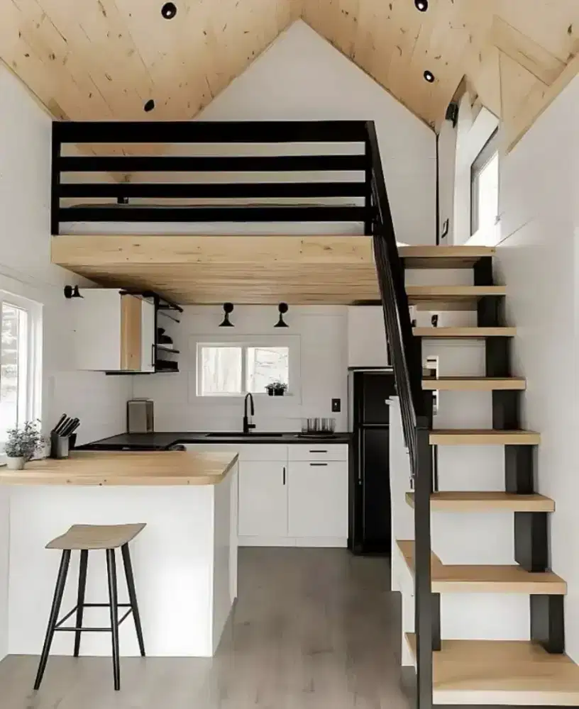 Mezanin dak balkon indoor (free surfey)