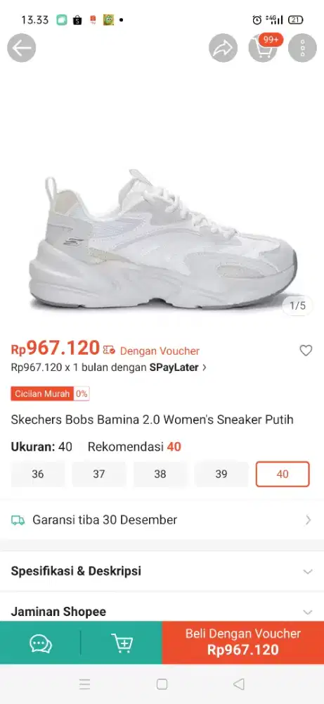 Sepatu skechers