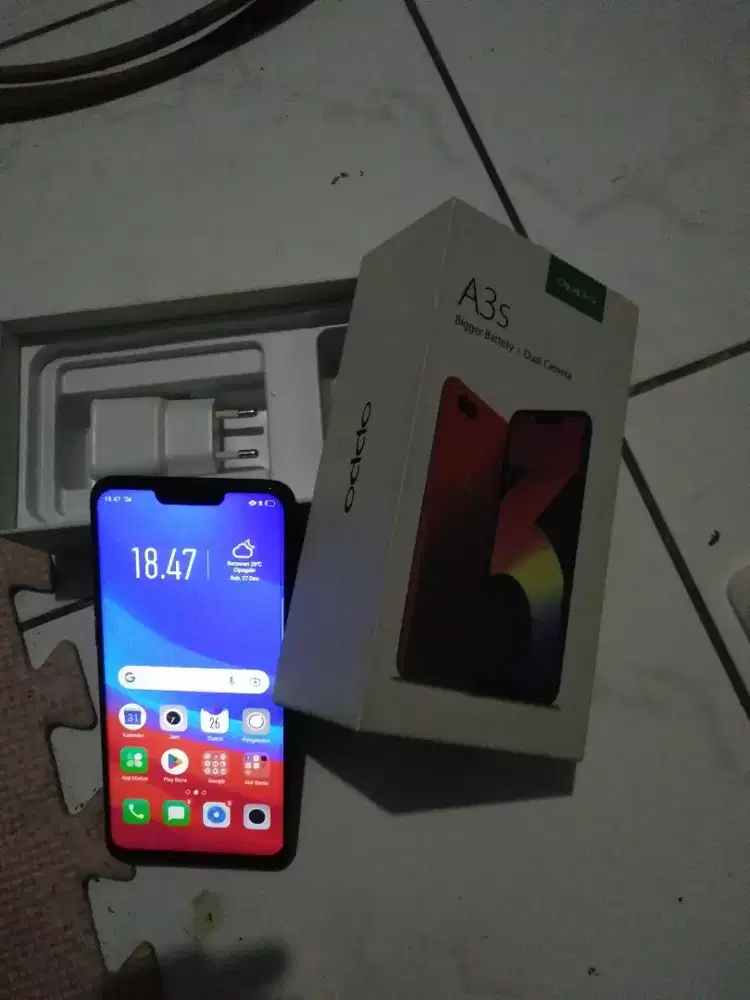 Oppo a3s ORI pabrik Oppo sanes replika atau rakita