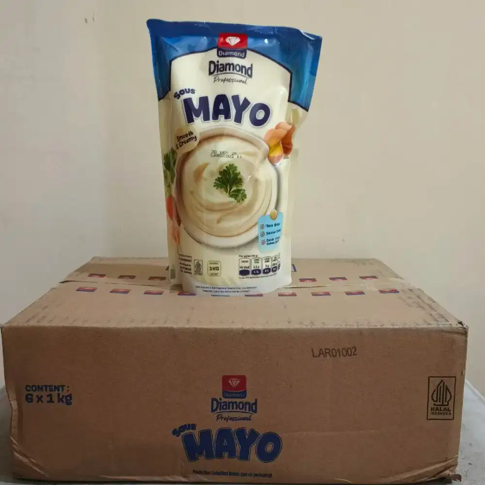 Saus mayonaise diamond kemasan 1kg