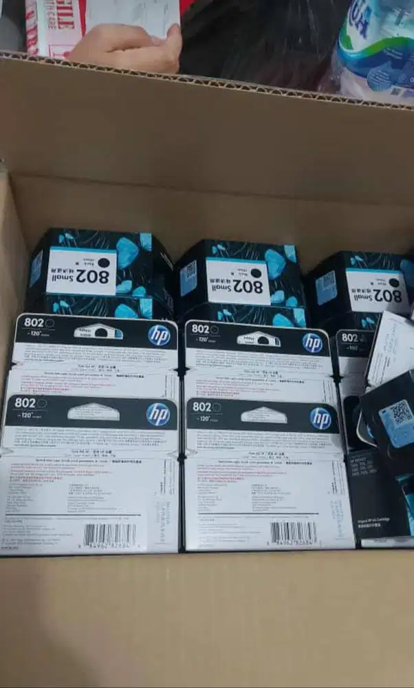 MENAMPUNG TINTA DAN CATRIDGE BARU DENGAN PARTAI BESAR