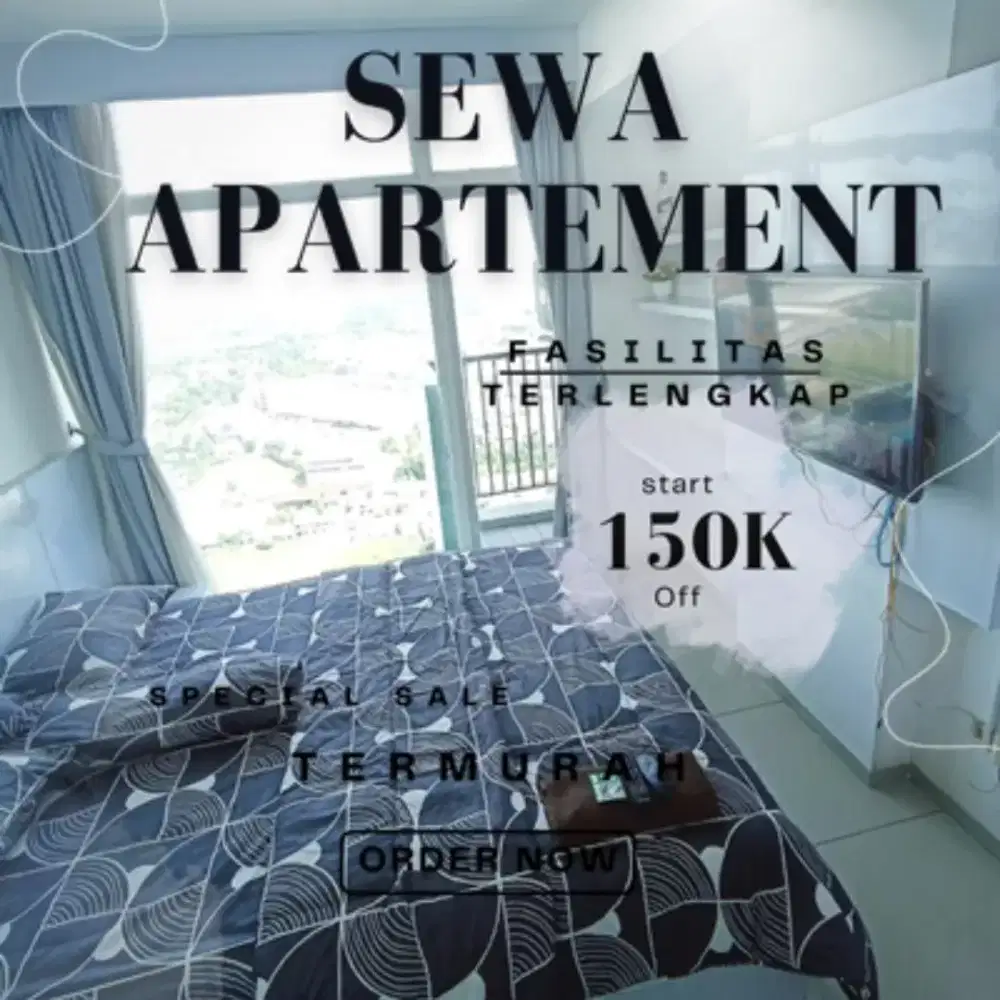 SEWA APARTEMEN GREEN PRAMUKA HARIAN/TRANSIT JAKARTA PUSAT TERMURAH