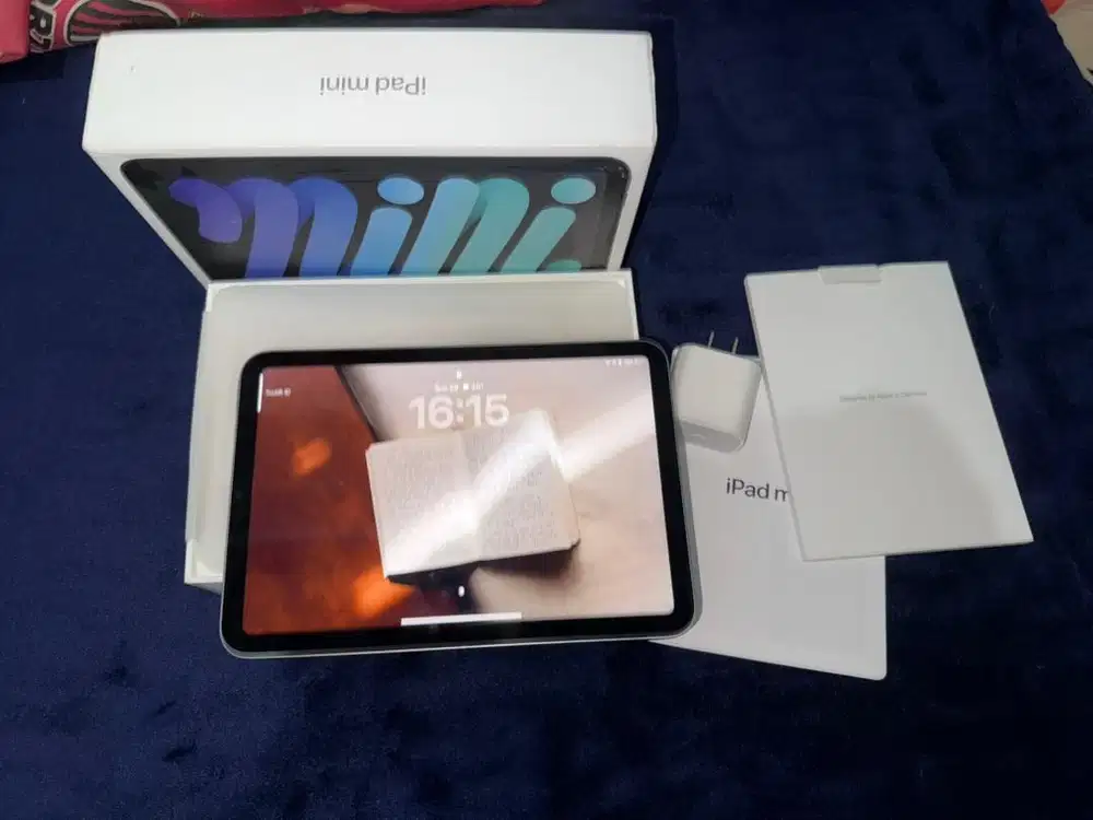 iPad Mini 7 128gb Space Grey, Masih Garansi