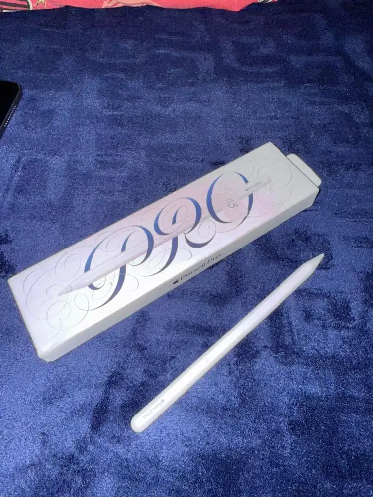 Apple Pencil Pro 2025, fullset mulus