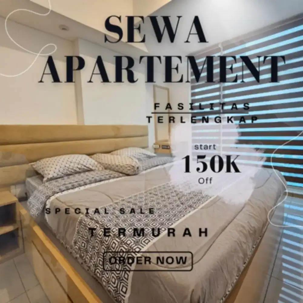 SEWA APARTEMEN DEPOK TSM TRANSPARK CIBUBUR HARIAN/TRANSIT TERMURAH